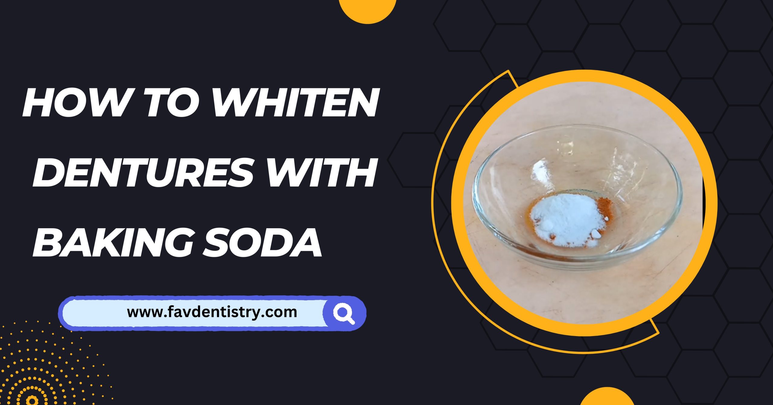 How to Whiten Dentures With Baking Soda