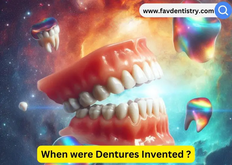 When were Dentures Invented