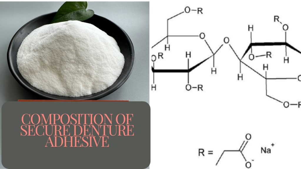 Composition Of Secure Denture Adhesive