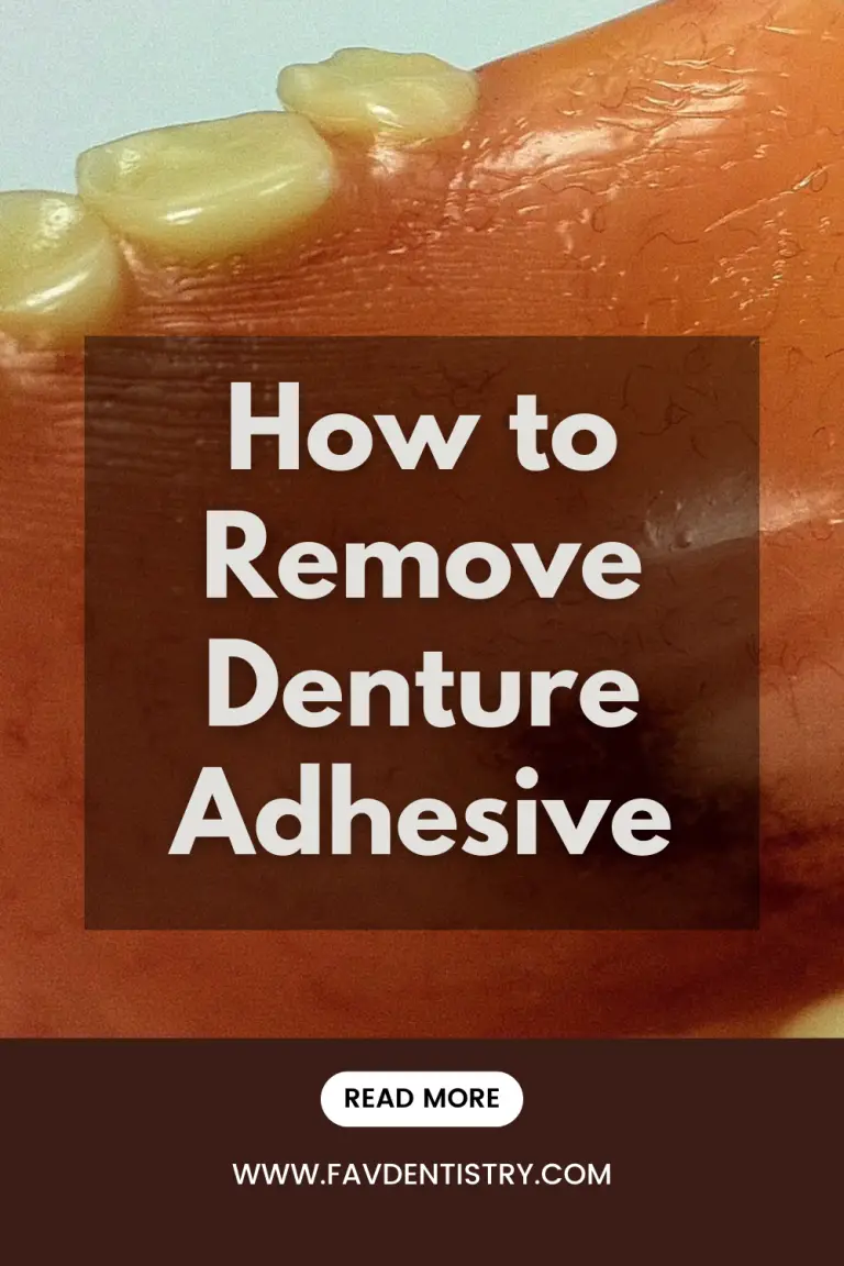 How to Remove Denture Adhesive