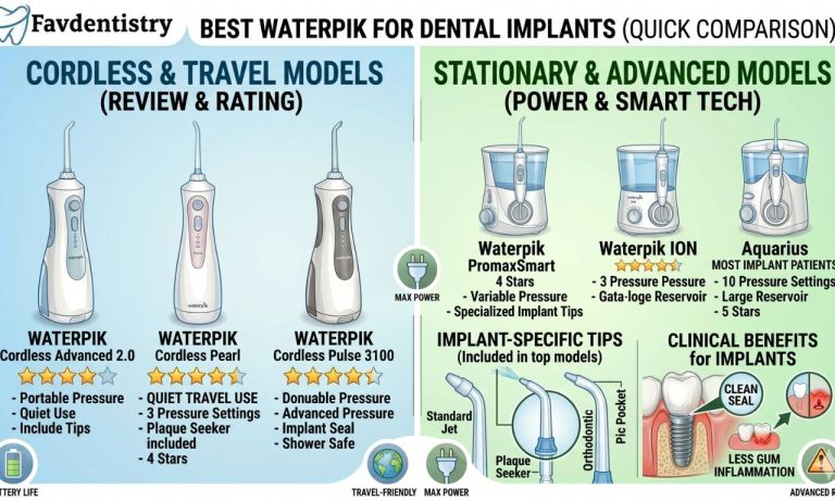 best waterpick for dental implants