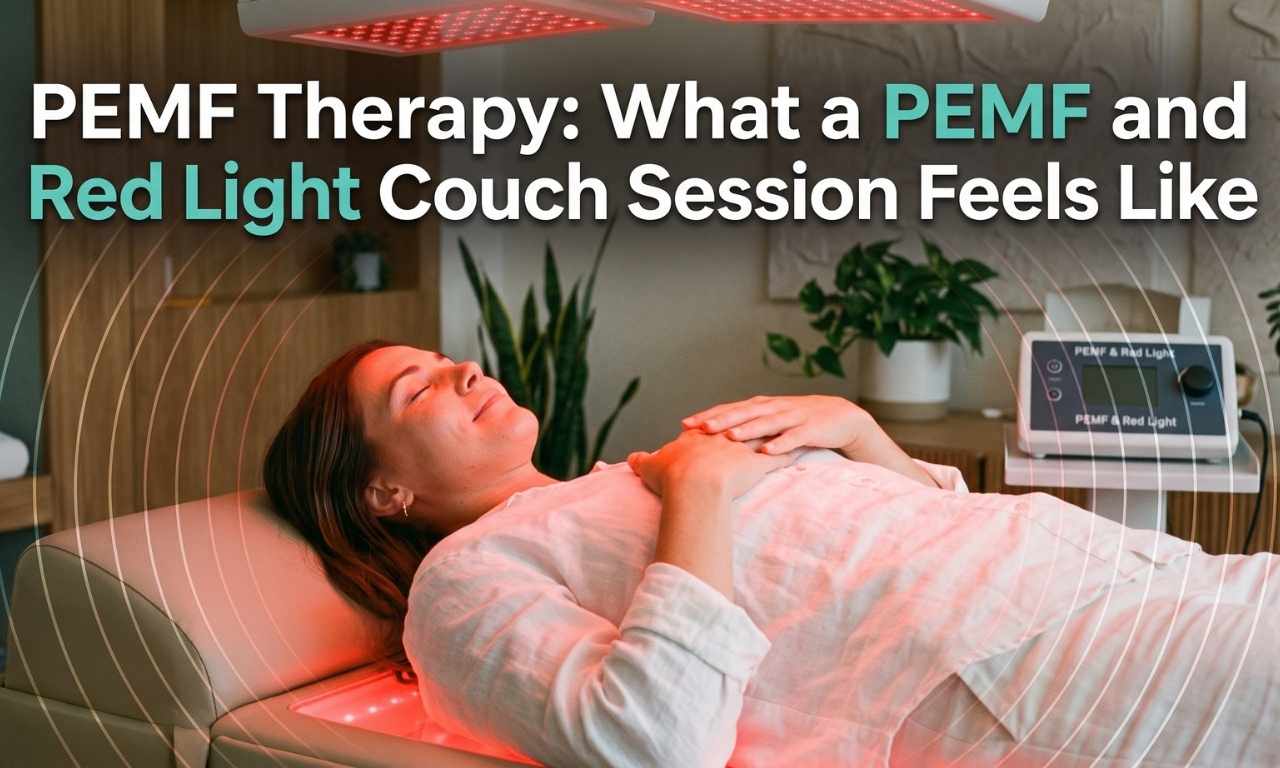 PEMF Therapy: What a PEMF and Red Light Couch Session Feels Like